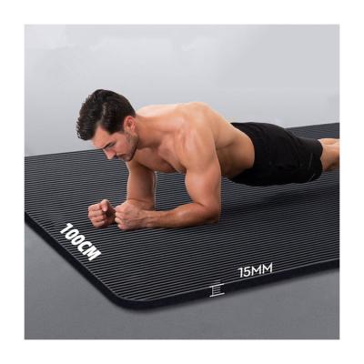 China Eco-Friendly Fitness Eco-Friendly Exercise Friendly Anti-Tear Gym Comfort High Elasticity Custom Yoga Mat for sale