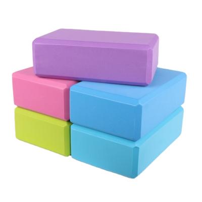 China Waterproof Hot Selling Simple Color Yoga Block For Outdoor And Home Gym for sale