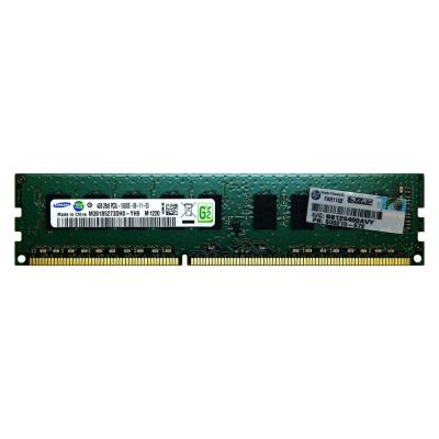 China Server HPE 500210-572 4GB 2Rx8 DDR3 PC3L-12800E 1.35V BT Undamped CCE DIMM RAM for sale