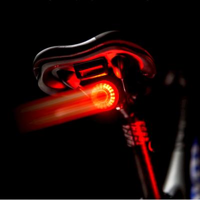 China ABS+PC Night Safety Night Safety Bike Tail Light USB Red Light USB Rechargeable Led Red Light Bicycle Tail Ride Light for sale