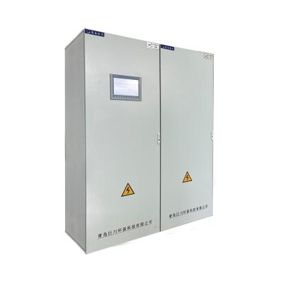 China Stainless Steel Outdoor Floor Stand Water Plant Control Panel with Easy-to- PLC HMI for sale