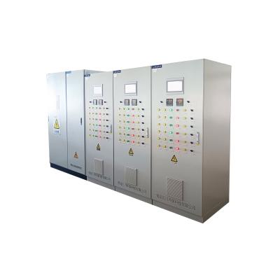 China INDUSTRIAL AUTOMATION Plc Cabinet Door Control Panel For Raw Water Pumping Station for sale