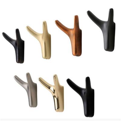 China Chinese Supplier Design Viable Bathroom Clothes Hook Hanger Zinc Alloy Hook for sale