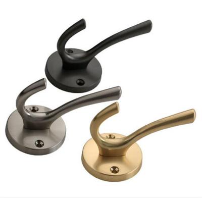 China Modern Factory Custom Bathroom Accessories Hang Wall Mounted Bedroom Stainless Steel Coat Hook for sale