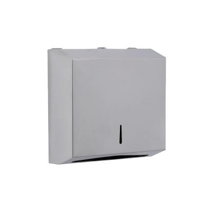 China Modern 201/304 Stainless Steel Wall Mounted Towel Dispenser for bathroom and hotel high quality paper holder for sale