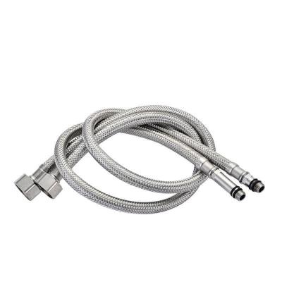 China Modern F1/2*M10 Flexible hose High quality 304 and 201 Stainless steel Braided tube Plumbing hose for taps for sale