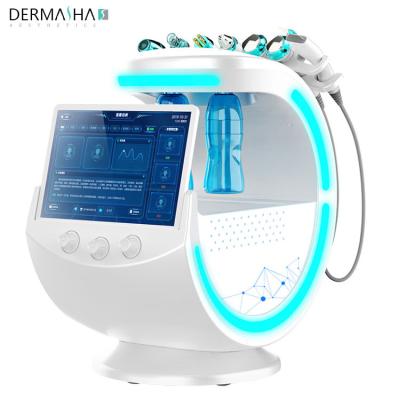 China Hot sale skin Analyzer and hydro facial oxygen jet Peeling skin care beauty Machine microdermabrasion for skin tighening for sale