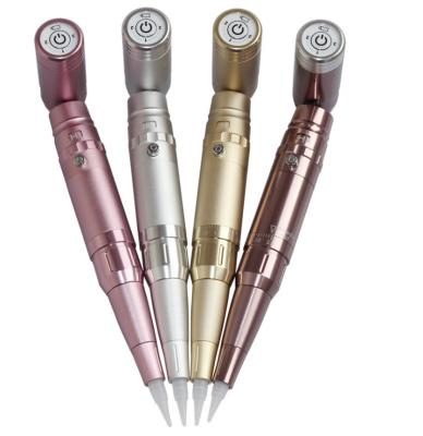 China D12 battery electric rotary auto tattoo pen pmu permanent makeup machine for microblading 3D Lip Eyebrows Eyeliner for sale