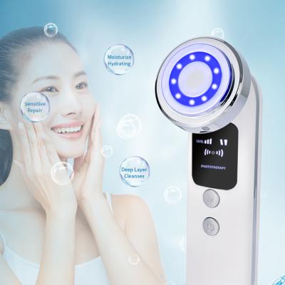 China Factory price Portable Ultrasonic Electric Rechargeable Beauty Machine Skin Care Device for sale