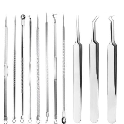 China Wholesale Beauty Tools 5 Sets Blackhead Needles Acne Clip Acne Clip Stainless Steel Facial Cleansing for sale