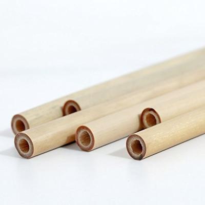 China Sustainable Bar Accessory Private Label Success 2018 Natural Bamboo Straw , Bulk Drinking Straws for sale