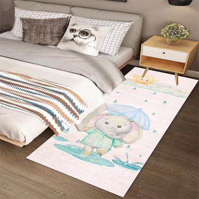 China China Manufacturer Fur Bedroom Carpets Washable Blankets Kids Bedside Area Rug Door Mat for sale