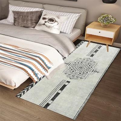 China Washable Bedroom Washable Furry Blanket Floor Mat Factory Directly Supply Small Bedside Blankets for sale