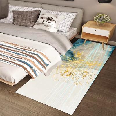 China More Popular Washable Shaggy Mats Nordic Style Carpet Bedroom Bedside Rugs For Home for sale