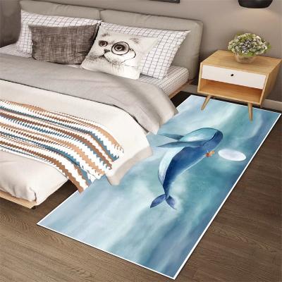 China New Design Wholesale Price Area Floor Safety Mat Non Slip Nordic Bedside Washable Wet Mat for sale