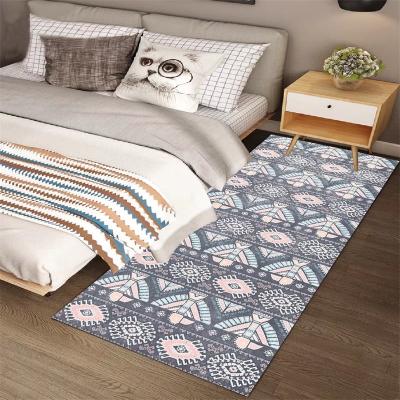 China Latest Design Washable Hot Selling Modern Carpet For Bedroom Area Shaggy Bedside Fluffy Mats for sale