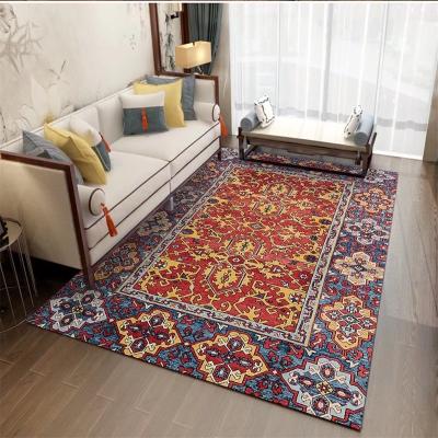 China Washable Manufacturers Lead Selling Big Printed Blanket Rugs And Blankets In Living Room for sale