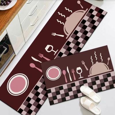 China High Quality Customized Soft Safety Washable Absorb Floor Mats Anti Fatigue Kitchen Mat for sale