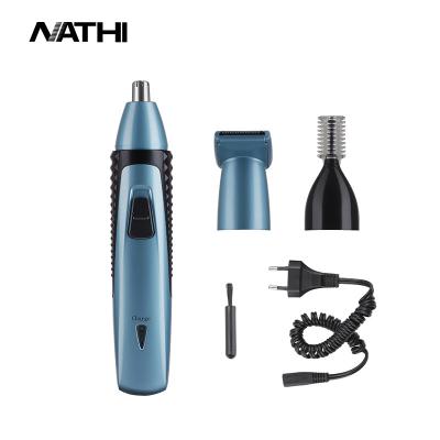 China Anti-skid Pattern Both Sides Sniff Hair Trimmer Blades Attached Higher Rate Factory Direct Sales Travel Mini Nose Hair Trimmer School for sale