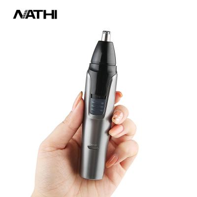 China Clean and Sanitary 3 in 1 Painless Nose Hair Trimmer Ear Nose Hair Trimmer Battery Operated Rechargeable Nose Hair Trimmer Over Travel for sale