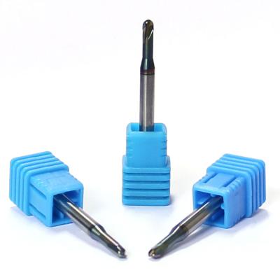 China High Precision Carbide End Mill Cutter 1mm Micro End Mill For Copper Electrode for sale