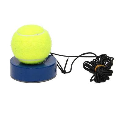 China High Quality Portable Iron Solo Tennis Trainer Ball With Elastic String And Base for sale