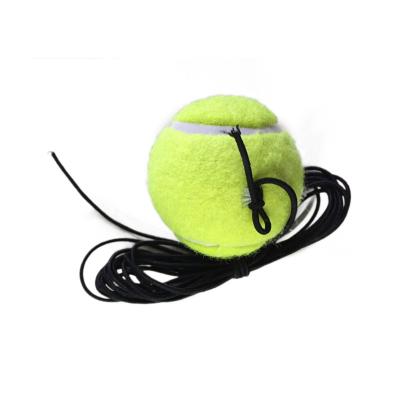 China Hot-selling Custom Training Logo Print Colored Game Tennis Ball With Elastic String for sale