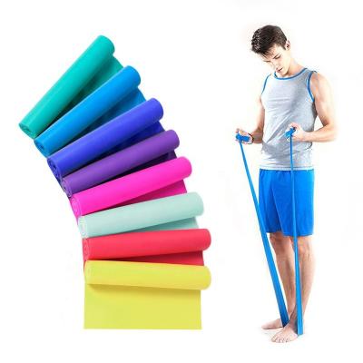 China yoga & Fitness Pilates Pull Up Band Aid Ring Stretch Resistance Flat Stretcher for sale