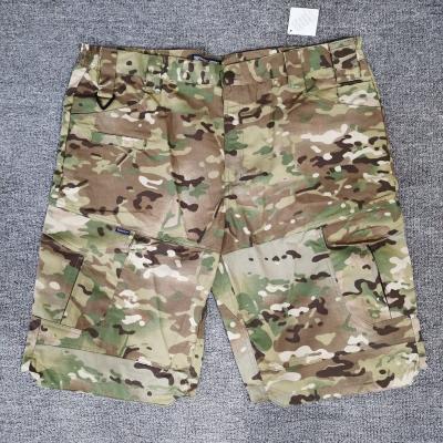 China QUICK DRY Custom Multi-pocket Mens Sports Camouflage Cargo Shorts Military Combat Shorts for sale