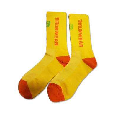 China Antibacterial Hot Sale Sport Basketball Compression Socks Cycling Socks Custom Logo for sale