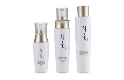 China Moisturizer Plastic Cosmetic Bottles With Lotion Dispenser Pump , Bulk Lotion Bottles for sale