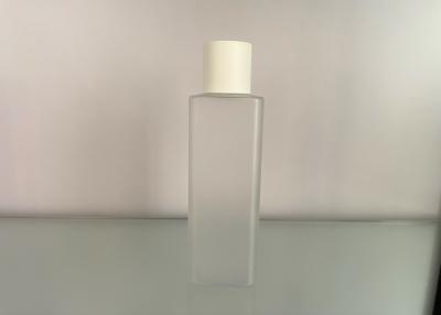 China White Clear Matte 24mm 150ml PET Square Bottle for sale