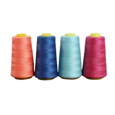 China 100% Abrasion Resistance Polyester Sewing Thread Manufacturer Made In China High Tenacity 5000yard 402 Sewing Thread for sale