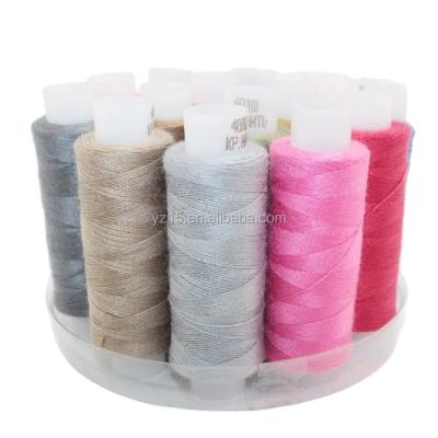 China High Tenacity 1000 Yards 40/2 Core China Manufacturer Colored 100% Polyester Spun Sewing Thread for sale