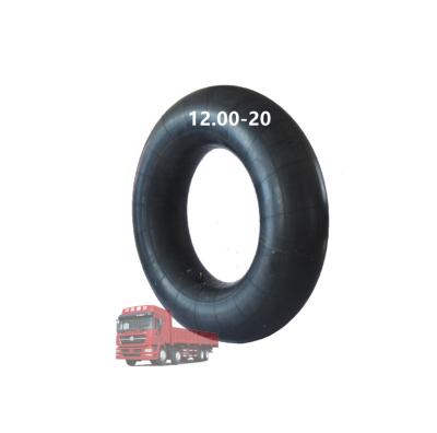 China Heavey Truck Tire 1200-20 Inner Tube Butyl Rubber With Heavy Duty Valve TR78A Truck Tube for sale