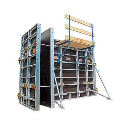 China Industrial 60KN/M2 Load Rasto Steel Concrete Formwork KEVA Wall Formwork Design For Concrete Building Construction for sale