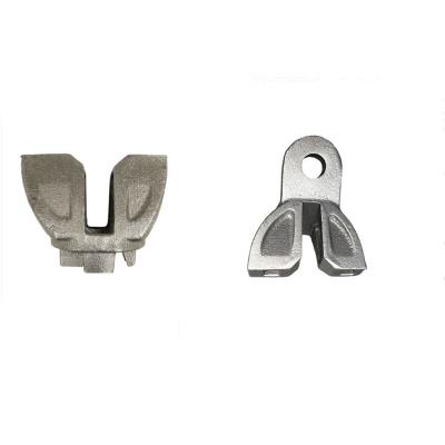 China Ringlock System Manufacturer Industrial Casting Ledger Scaffolding Accessories Casting Steel Ledger Chinese End And Brace Head for sale