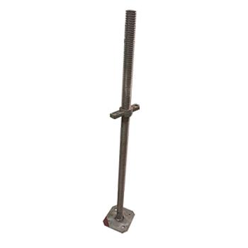 China Keva Scaffolding Adjustable Screw Jack Industrial Jack Base Formwork Prop Solid Bottom for sale