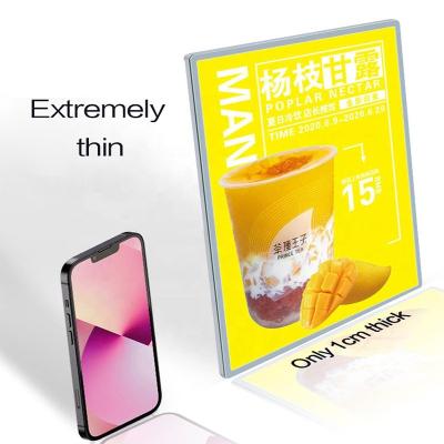 China Various Installation Methods A3 Advertising Light Box Led Slim Menu Light Box For Shop Restaurant Display for sale