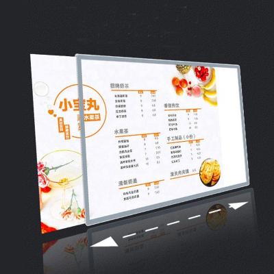 China Various Installation Methods 2023 Custom Thin Wall Mount Magnetic Led Boards Advertising Movie Posters Lightbox Aluminum View Outdoor/Indoor Light Box for sale