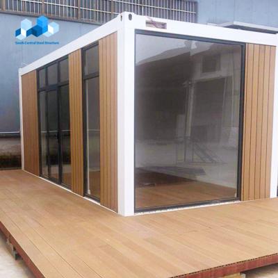 China Modern Modern Module Prefab Collapsible Homes Steel Frame Shipping Container Building Bunk House Prefab House for sale