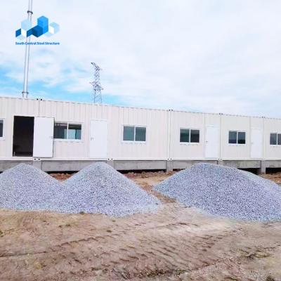 China Asian Sandwich Panel Prefab House For Military Hospital Container Houses for sale