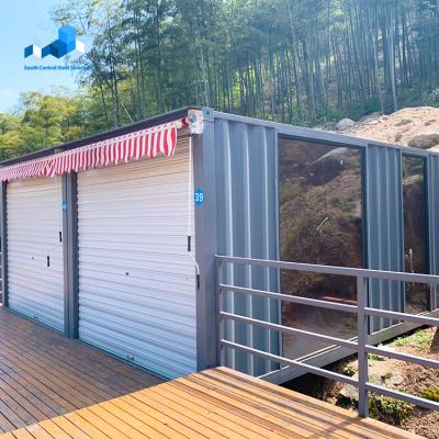 China Modern High Quality Store 40ft Portable Container House Luxury Prefab Modular Houses for sale