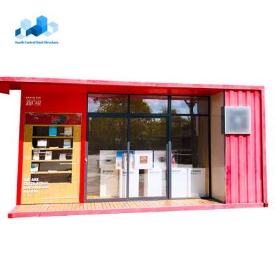 China Modern mobile container restaurant cafe interior design shipping container store for sale