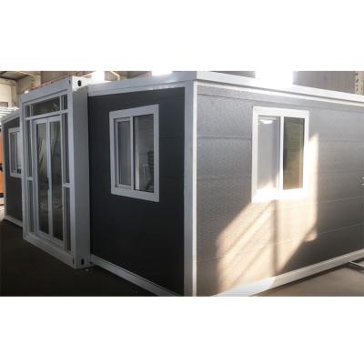 China Modern Folding Expandable Prefab Expandable House Luxury Expandable Container 40ft With 2 Bedroom for sale