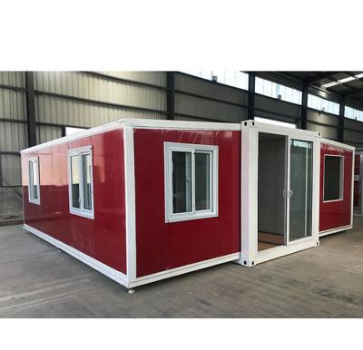 China Factory Source Modern Folding Container Expandable House 40ft Expandable House Prefab Expandable House in Australian for sale