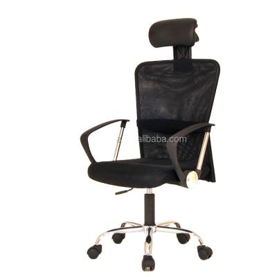 China Modern black fabric 3D mesh high back steelcase swivel chair for sale