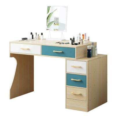 China Modern Dresser Drawers White Makeup Mirror Bedroom Dressing Table for sale