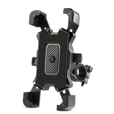 China Shockproof Bike Navigation Phone Bracket Mobile Phone Holder Handlebar Mount Adjustable Universal Mount Bracket for sale