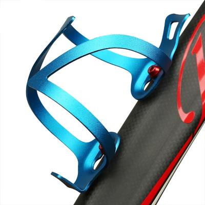 China Multifunctional Bicycle Water Bottle Cage Aluminum Alloy Kettle Light Kettle Rack MTB Support Bike Water Cup Holder Equipment Accessories for sale